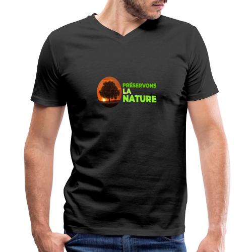 Nature protection - Men's Premium Organic V-Neck T-Shirt