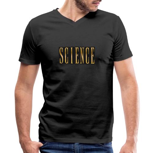 Science: Think. Test. Repeat. - Men's Premium Organic V-Neck T-Shirt