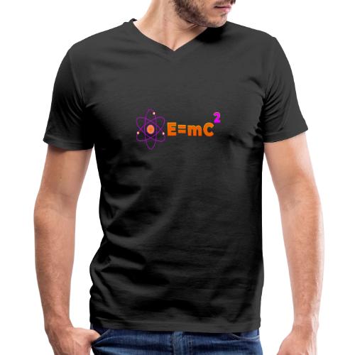 E = mc² - Men's Premium Organic V-Neck T-Shirt