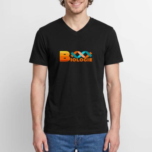 Biology: Life Revealed - Men's Premium Organic V-Neck T-Shirt