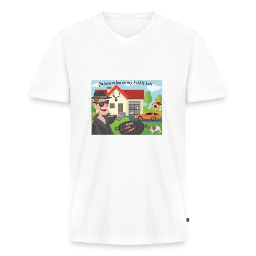 The Servant Automator - Men's Premium Organic V-Neck T-Shirt