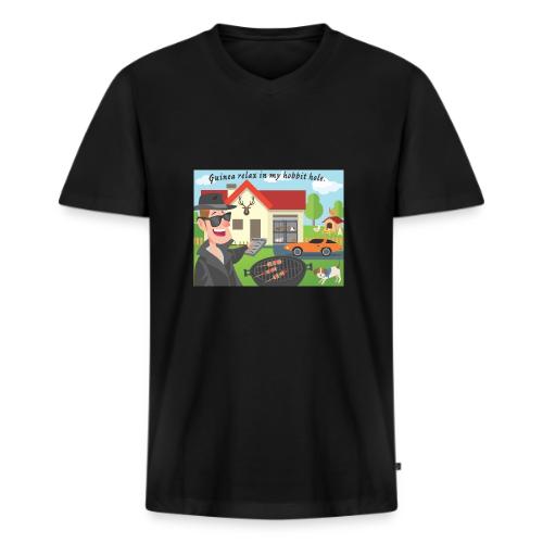The Servant Automator - Men's Premium Organic V-Neck T-Shirt