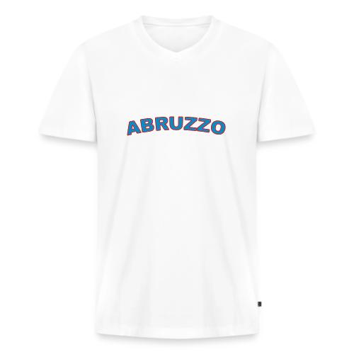 abruzzo_2_color - Men's Premium Organic V-Neck T-Shirt