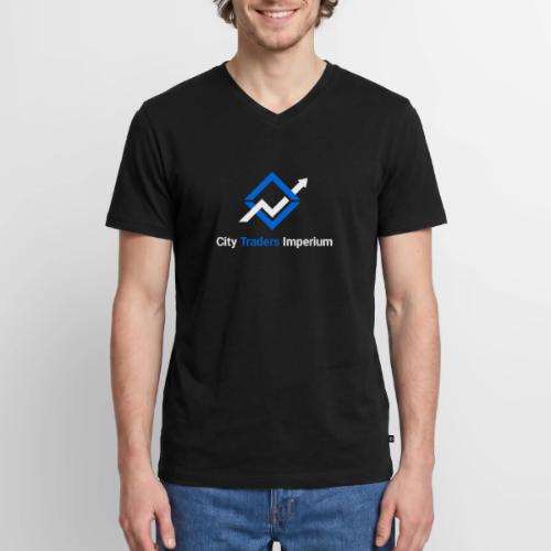CTI Logo - Men's Premium Organic V-Neck T-Shirt