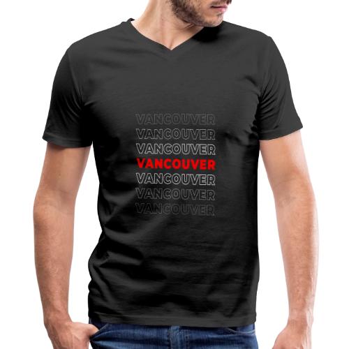 Vancouver Layers - Men's Premium Organic V-Neck T-Shirt