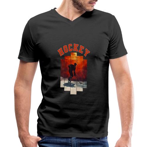 Hockey Dreams - Men's Premium Organic V-Neck T-Shirt