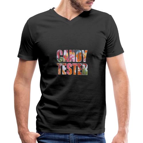 Candy Tester Delight - Men's Premium Organic V-Neck T-Shirt