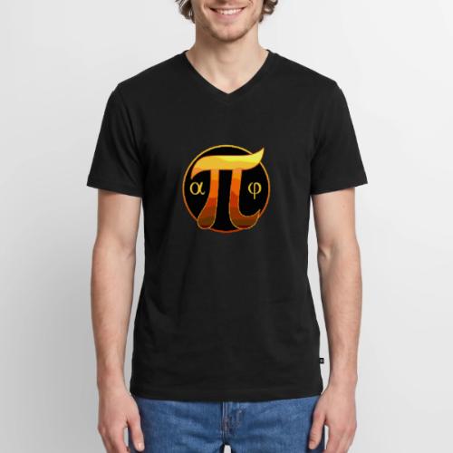 Trigonometry: Angles & Symbols - Men's Premium Organic V-Neck T-Shirt