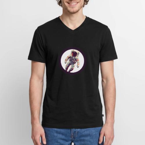 Astronaut: From Earth to the cosmos - Men's Premium Organic V-Neck T-Shirt