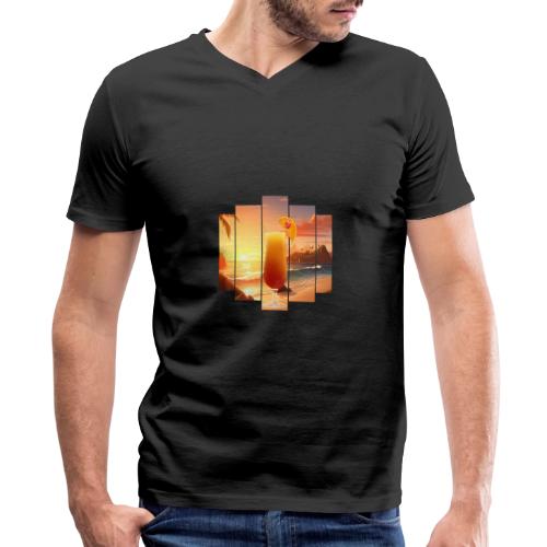 Squeeze the Day - Men's Premium Organic V-Neck T-Shirt