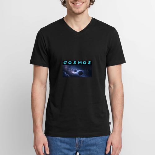 Cosmos Silence - Men's Premium Organic V-Neck T-Shirt