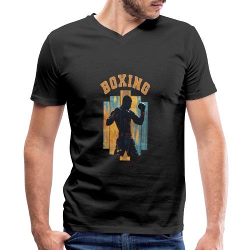 Boxing Is Life - Men's Premium Organic V-Neck T-Shirt
