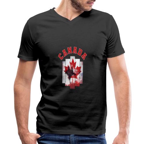 Canadian Pulse - Men's Premium Organic V-Neck T-Shirt