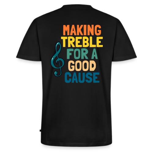 Making Treble - Men's Premium Organic V-Neck T-Shirt