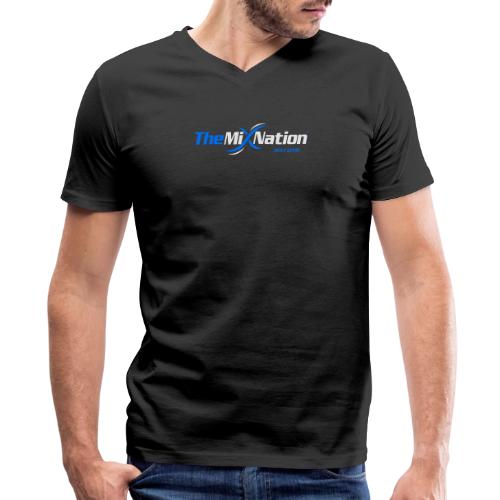 TheMixNation & QR - Men's Premium Organic V-Neck T-Shirt