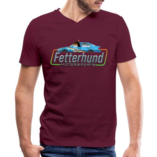 Fetterhund Motorsports - Men's V-Neck T-Shirt by Canvas