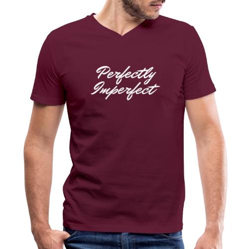 Perfectly Imperfect Merch - Men's V-Neck T-Shirt by Bella + Canvas