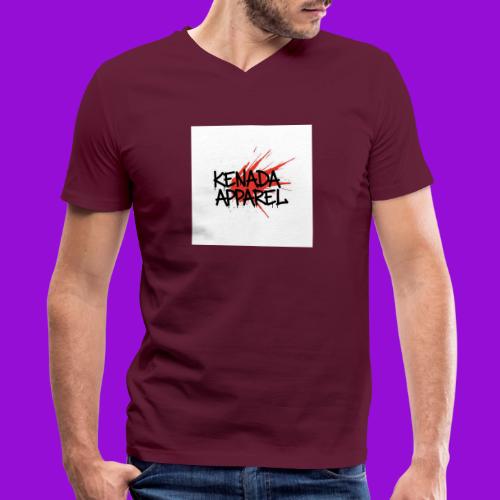 Kenada Apparel graffiti splash - Men's V-Neck T-Shirt by Bella + Canvas