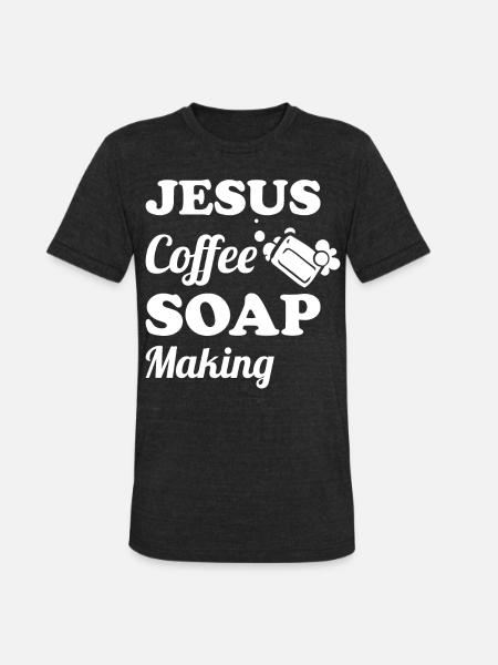 Soap Making Soap Maker - Unisex Tri-Blend T-Shirt - heather black