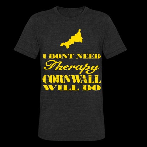 Don't need therapy/Cornwall - Unisex Tri-Blend T-Shirt