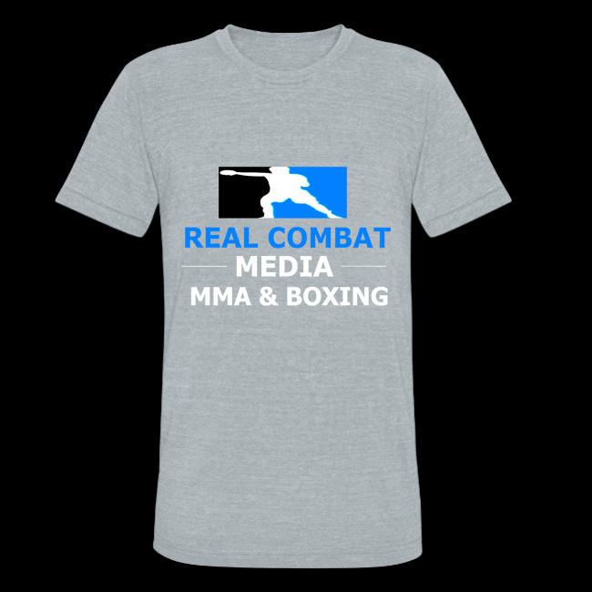 RCM MMA & BOXING Light Blue White Text