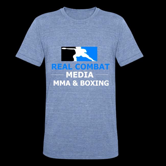 RCM MMA & BOXING Light Blue White Text