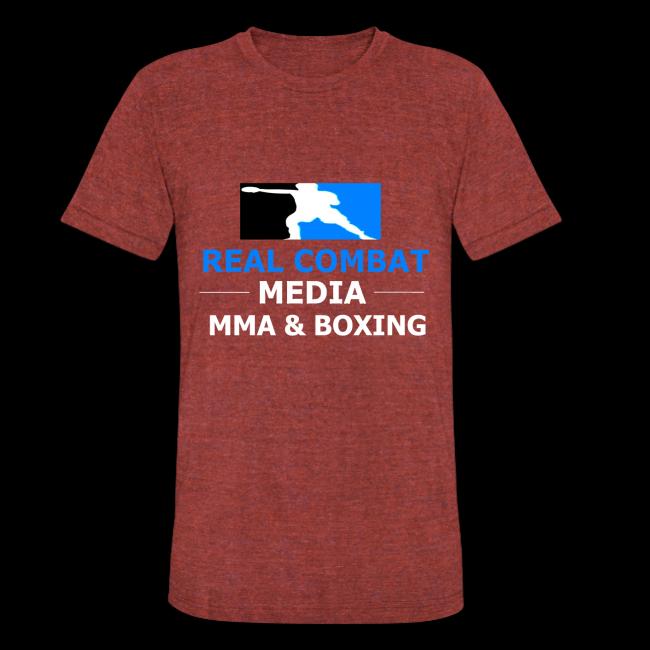 RCM MMA & BOXING Light Blue White Text