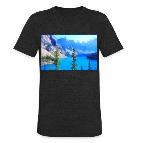 Vancouver Coast Mountain - Unisex Tri-Blend T-Shirt