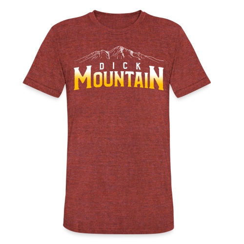 Dick Mountain (No Number) - Unisex Tri-Blend T-Shirt
