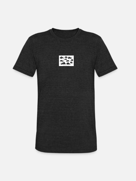 Doll - Unisex Tri-Blend T-Shirt - heather black
