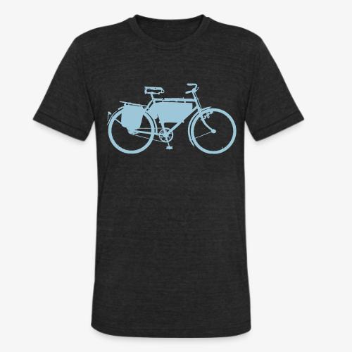 swiss_army_bike_bw - Unisex Tri-Blend T-Shirt