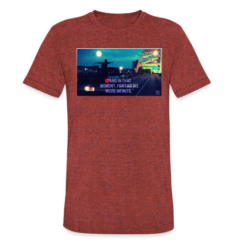 Infinite png - Unisex Tri-Blend T-Shirt