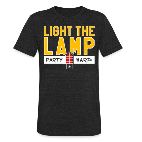 Light the Lamp, Party Hard - Unisex Tri-Blend T-Shirt
