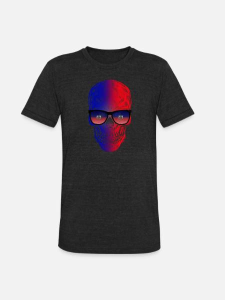 Haiti - Unisex Tri-Blend T-Shirt - heather black