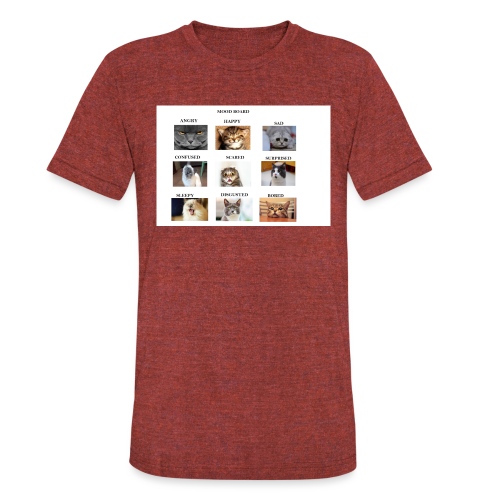 MOOD BOARD - Unisex Tri-Blend T-Shirt