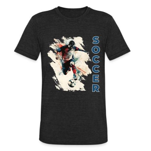 Soccer Power Move - Unisex Tri-Blend T-Shirt