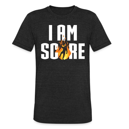 I am Fire. I am Score. - Unisex Tri-Blend T-Shirt