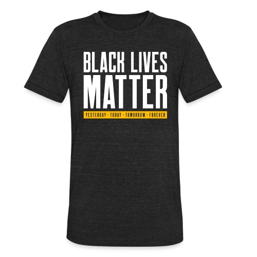 Black Lives Matter (Gold) - Unisex Tri-Blend T-Shirt