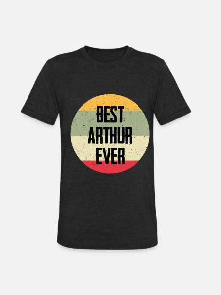 Best Arthur Ever - Unisex Tri-Blend T-Shirt - heather black