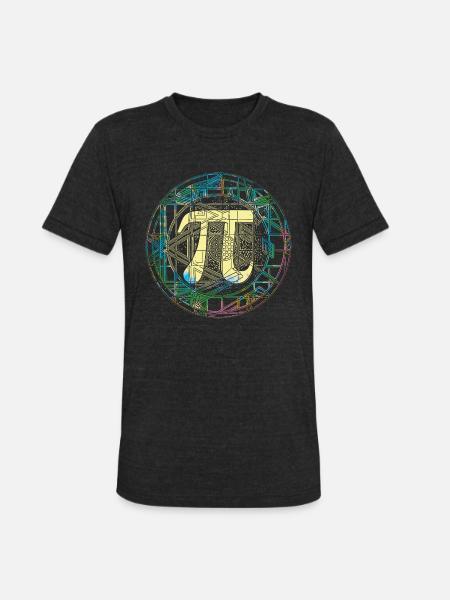 Everyday should be Pi Day - Unisex Tri-Blend T-Shirt - heather black