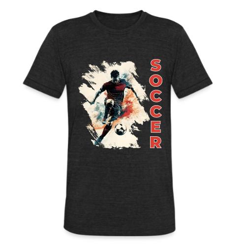 Soccer Blaze - Unisex Tri-Blend T-Shirt