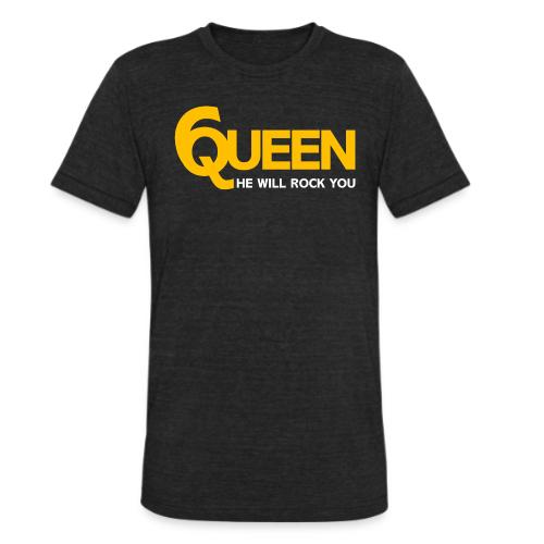 Queen - He Will Rock You - Unisex Tri-Blend T-Shirt