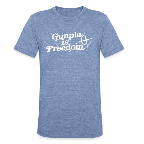 Freedom Men's T-shirt — Banshee Black - Unisex Tri-Blend T-Shirt