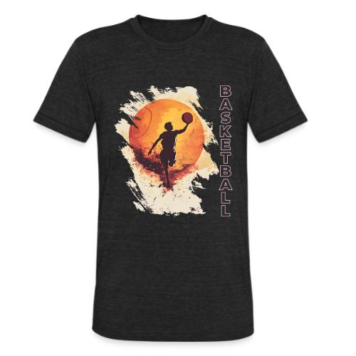 Basketball Stride - Unisex Tri-Blend T-Shirt