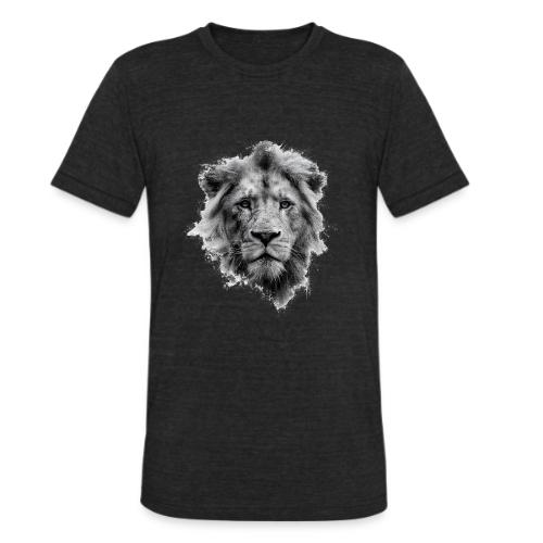 Lion: Monochrome King - Unisex Tri-Blend T-Shirt