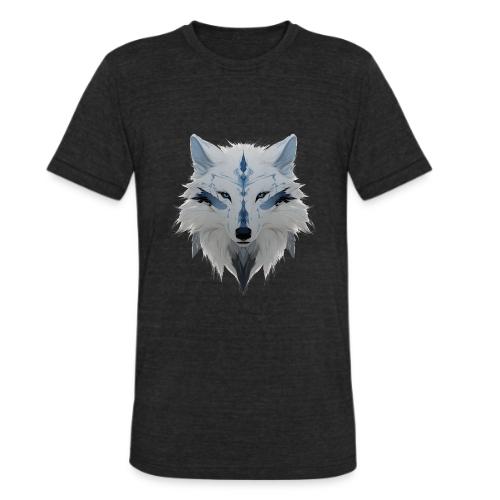 Ivory Grace Wolf - Unisex Tri-Blend T-Shirt