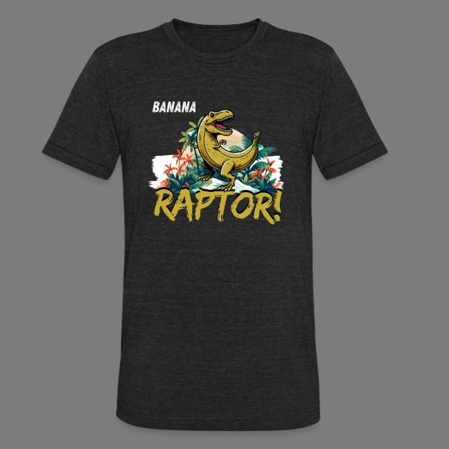 Funny Banana Raptor T-Rex Design