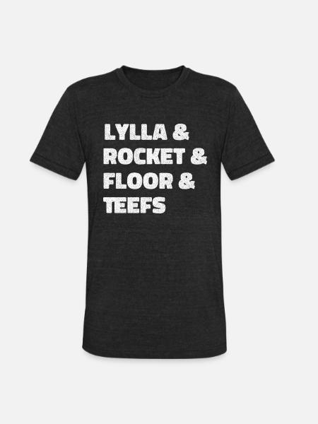Guardian of the Galaxy 80s - Unisex Tri-Blend T-Shirt - heather black
