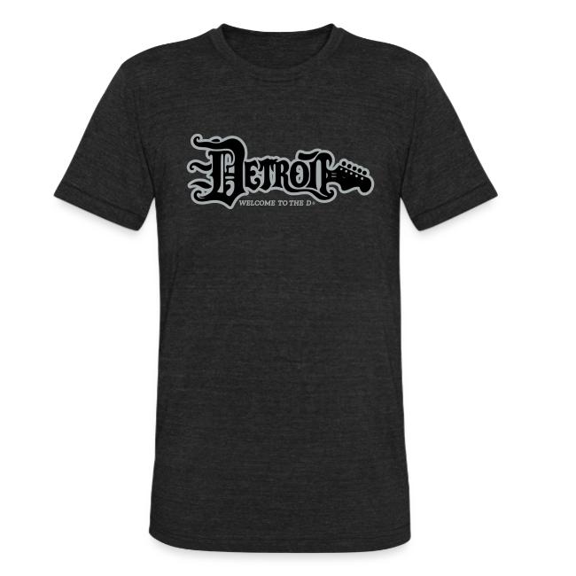 DETROIT GUITAR WTTD BLK SLR REG FONT