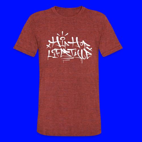Hip Hop Lifestyle Graffiti Tag - Unisex Tri-Blend T-Shirt